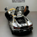 [TOY] 1:24 Lamborghini 2023 Revuelto Silver Model Car Die-Cast