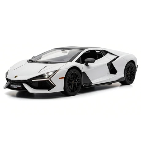 [TOY] 1:24 Lamborghini 2023 Revuelto White Model Car Die-Cast