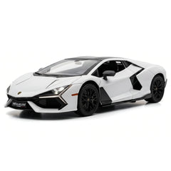 [TOY] 1:24 Lamborghini 2023 Revuelto bianco modellino di auto Die-Cast