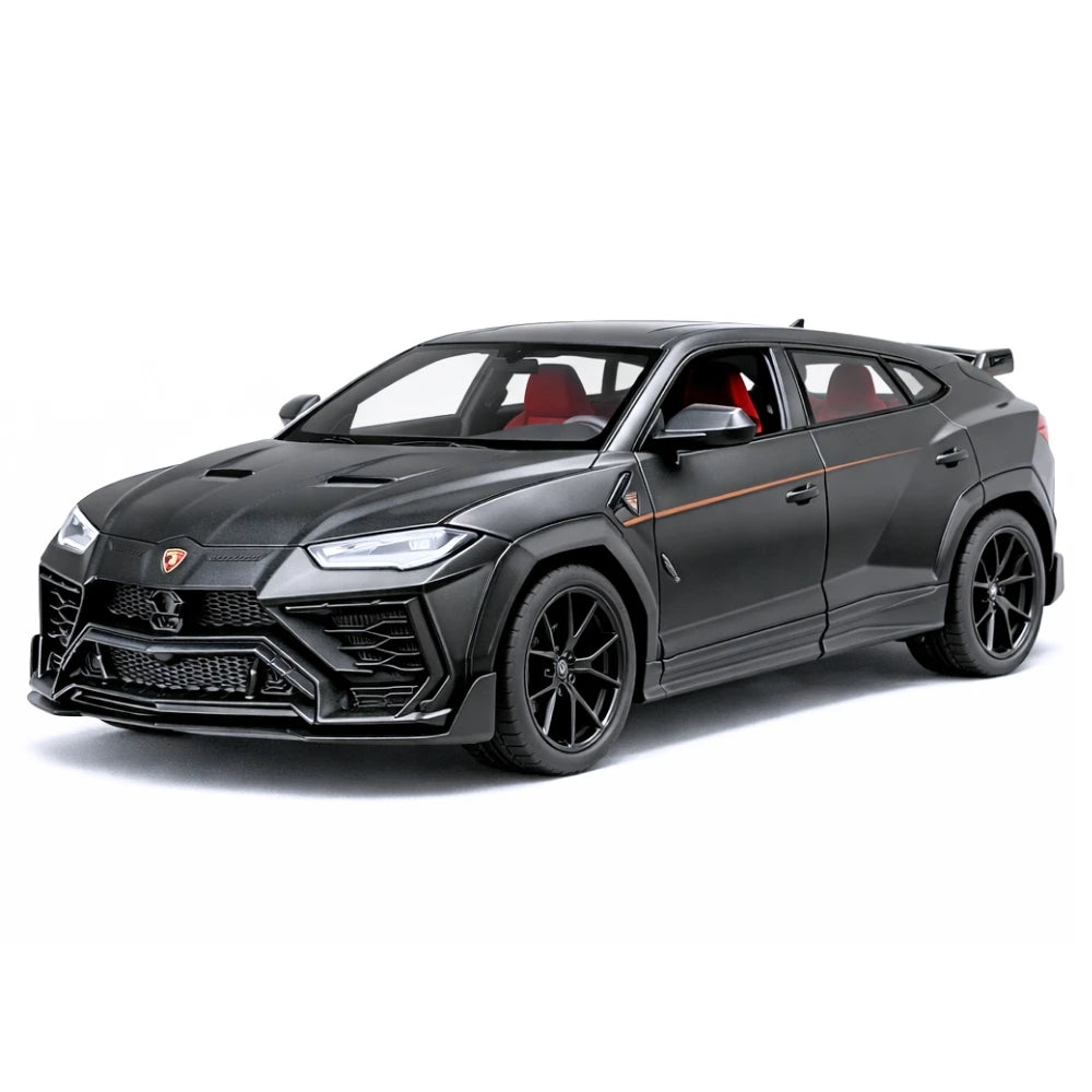 [TOY] 1:24 Lamborghini 2023 Urus Mansory Black Model Car Die-Cast