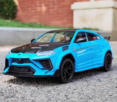 [TOY] 1:24 Lamborghini 2023 Urus Mansory Blue Model Car Die-Cast