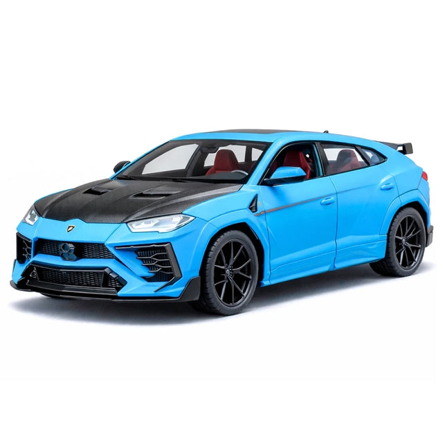 [TOY] 1:24 Lamborghini 2023 Urus Mansory ブルー モデルカー Die-Cast