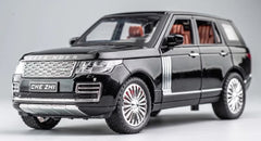 [TOY] 1:24 Land Rover 2012 Range Rover L405 Black Model Car Die-Cast