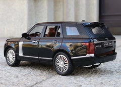 [TOY] 1:24 Land Rover 2012 Range Rover L405 Black Model Car Die-Cast