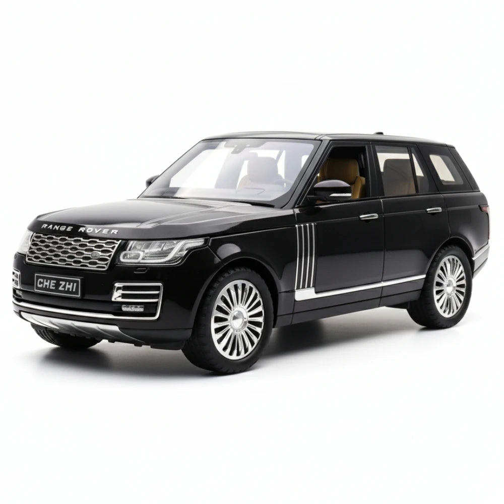 [TOY] 1:24 Land Rover 2012 Range Rover L405 Black Model Car Die-Cast
