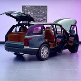 [TOY] 1:24 Land Rover 2012 Range Rover L405 Green Model Car Die-Cast