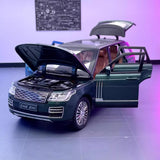 [TOY] 1:24 Land Rover 2012 Range Rover L405 Green Model Car Die-Cast