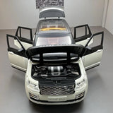[TOY] 1:24 Land Rover 2012 Range Rover L405 White Model Car Die-Cast