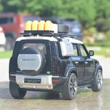 [TOY] 1:24 Land Rover 2019 Defender 110 Black Model Car Die-Cast