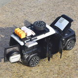 [TOY] 1:24 Land Rover 2019 Defender 110 Black Model Car Die-Cast