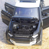 [TOY] 1:24 Land Rover 2019 Defender 110 Black Model Car Die-Cast