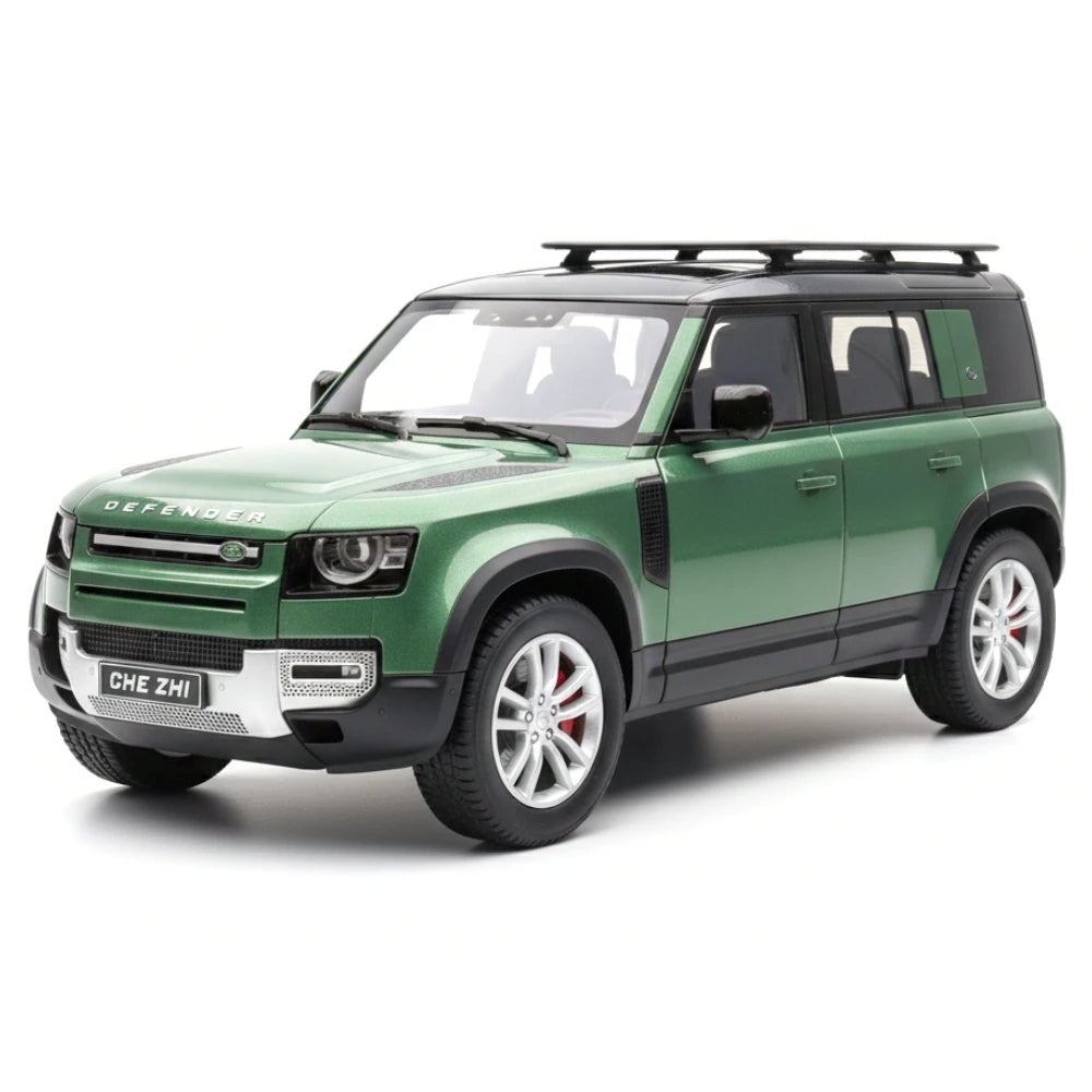 [TOY] 1:24 Land Rover 2019 Defender 110 Green Model Car Die-Cast