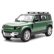 Land Rover 2019 Defender 110 verde 1:24 – modellino auto in metallo pressofuso da esposizione
