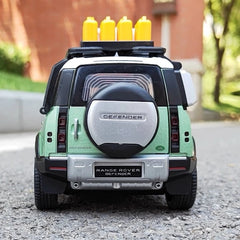 [TOY] 1:24 Land Rover 2019 Defender 110 Tiffany Blue Model Car Die-Cast