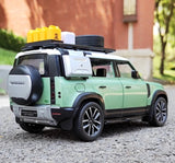 [TOY] 1:24 Land Rover 2019 Defender 110 Tiffany Blue Model Car Die-Cast