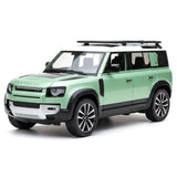 [TOY] 1:24 Land Rover 2019 Defender 110 Tiffany Blue Model Car Die-Cast