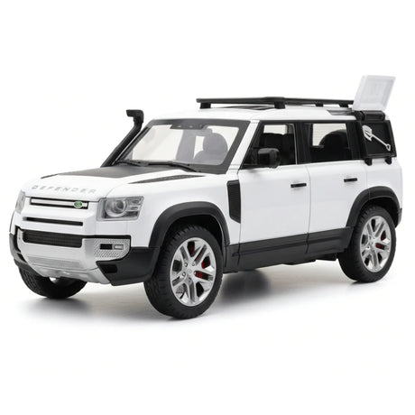 [TOY] 1:24 Land Rover 2019 Defender 110 White Model Car Die-Cast