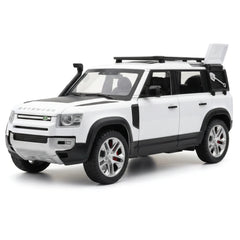 [TOY] 1:24 Land Rover 2019 Defender 110 bianco modellino di auto Die-Cast