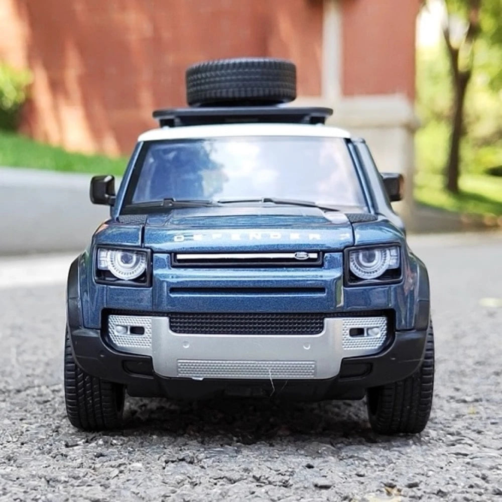 [TOY] 1:24 Land Rover 2020 Defender 110 Blue Model Car Die-Cast