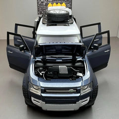 [TOY] 1:24 Land Rover 2020 Defender 110 Blue Model Car Die-Cast
