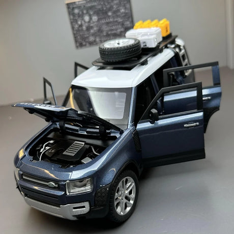 [TOY] 1:24 Land Rover 2020 Defender 110 Blue Model Car Die-Cast