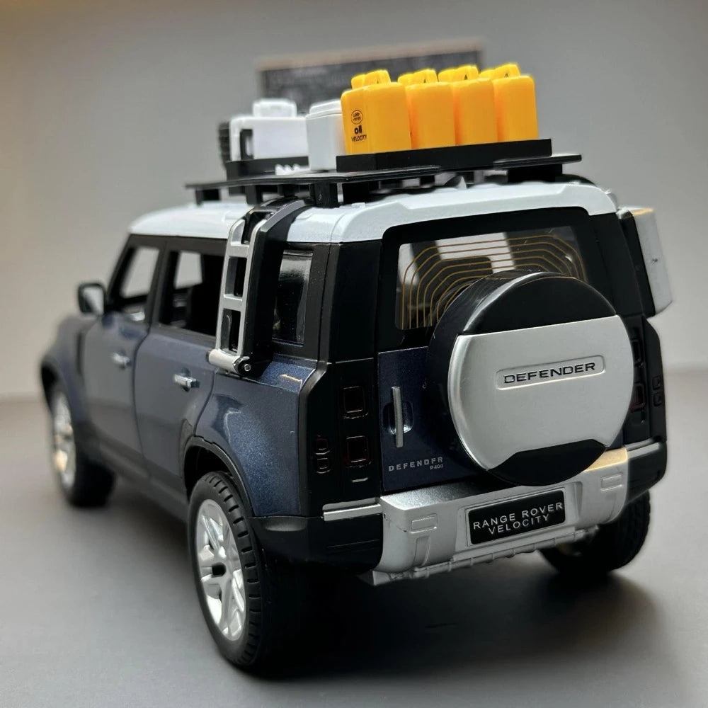 [TOY] 1:24 Land Rover 2020 Defender 110 Blue Model Car Die-Cast