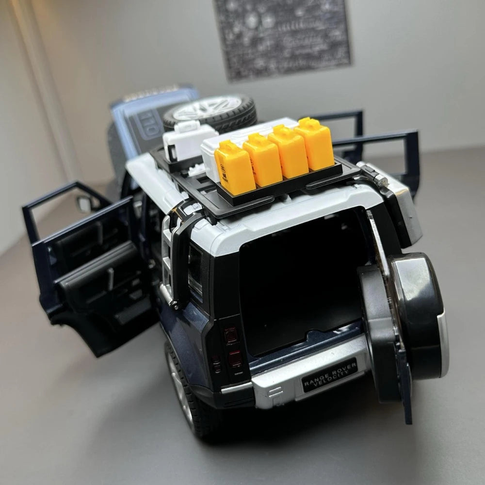 [TOY] 1:24 Land Rover 2020 Defender 110 Blue Model Car Die-Cast