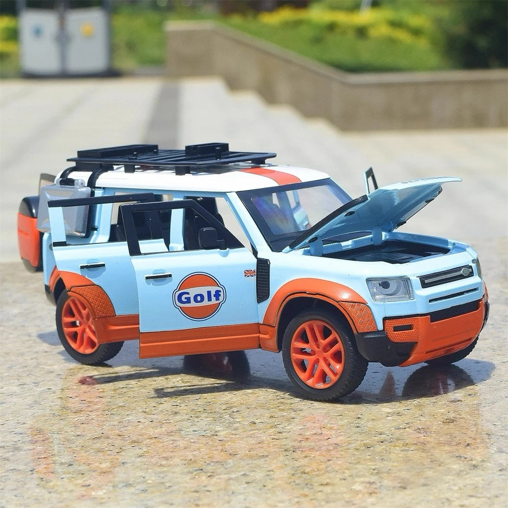 [TOY] 1:24 Land Rover 2020 Defender 110 Golf modellino di auto Die-Cast