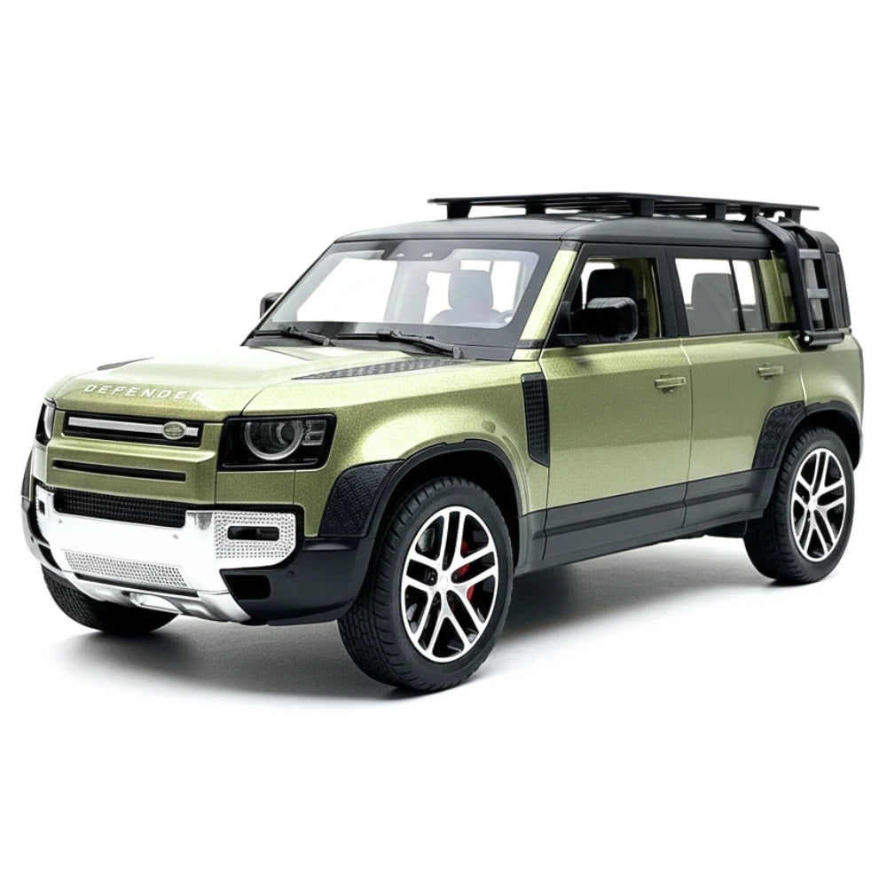 [TOY] 1:24 Land Rover 2020 Defender 110 Green Model Car Die-Cast