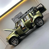 [TOY] 1:24 Land Rover 2020 Defender 110 Green Model Car Die-Cast