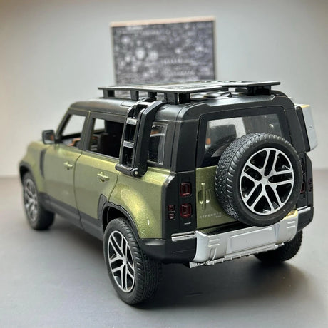 [TOY] 1:24 Land Rover 2020 Defender 110 Green Model Car Die-Cast