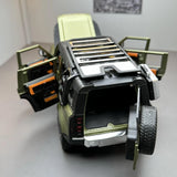 [TOY] 1:24 Land Rover 2020 Defender 110 Green Model Car Die-Cast