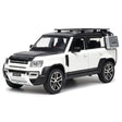 [TOY] 1:24 Land Rover 2020 Defender 110 White Model Car Die-Cast