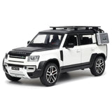 [TOY] 1:24 Land Rover 2020 Defender 110 White Model Car Die-Cast