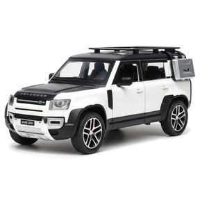 [TOY] 1:24 Land Rover 2020 Defender 110 White Model Car Die-Cast