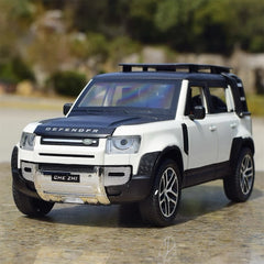 [TOY] 1:24 Land Rover 2020 Defender 110 bianco modellino di auto Die-Cast