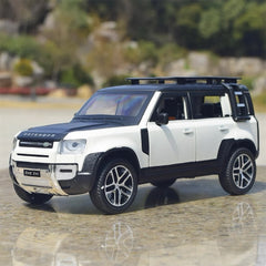 [TOY] 1:24 Land Rover 2020 Defender 110 bianco modellino di auto Die-Cast