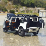 [TOY] 1:24 Land Rover 2020 Defender 110 White Model Car Die-Cast