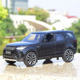 [TOY] 1:24 Land Rover 2020 Upptäcky R-Dynamic SE svart modellbil Die-Cast