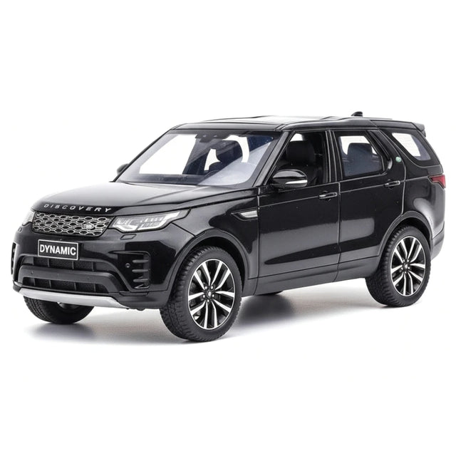 [TOY] 1:24 Land Rover 2020 Upptäcky R-Dynamic SE svart modellbil Die-Cast