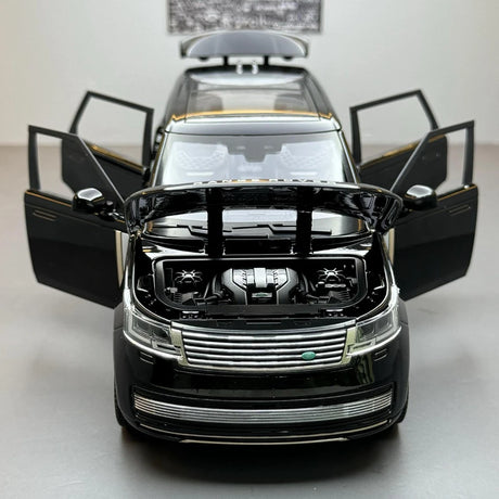 [TOY] 1:24 Land Rover 2022 Range Rover SV L460 Black Model Car Die-Cast