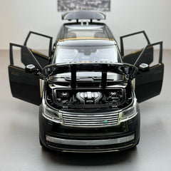 [TOY] 1:24 Land Rover 2022 Range Rover SV L460 Black Model Car Die-Cast