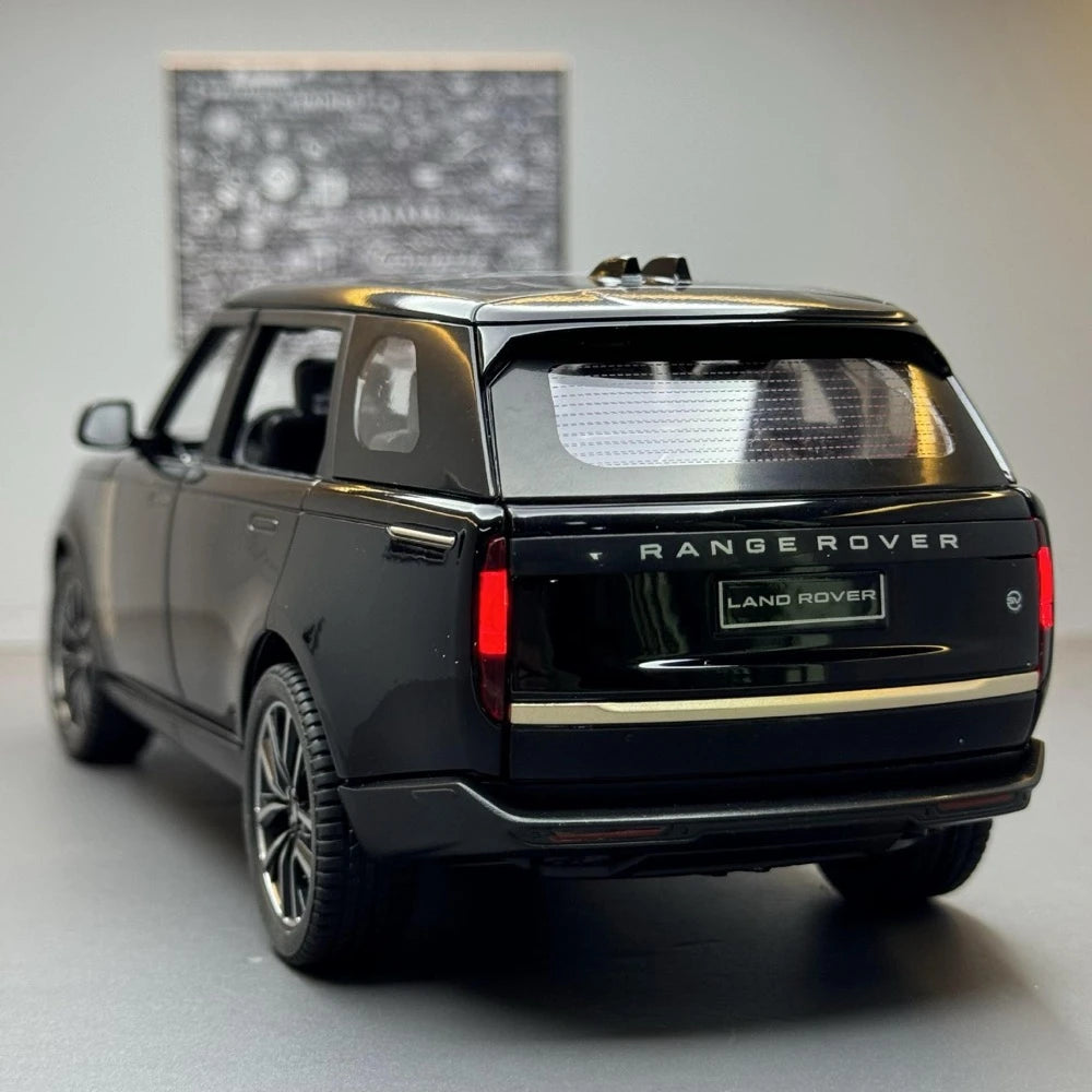 [TOY] 1:24 Land Rover 2022 Range Rover SV L460 Black Model Car Die-Cast