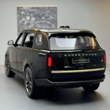 [TOY] 1:24 Land Rover 2022 Range Rover SV L460 Black Model Car Die-Cast