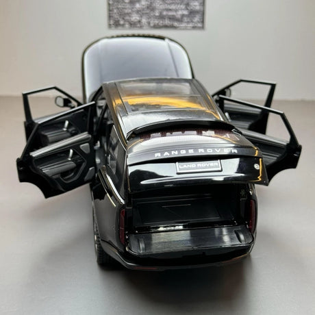 [TOY] 1:24 Land Rover 2022 Range Rover SV L460 Black Model Car Die-Cast