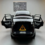 [TOY] 1:24 Land Rover 2022 Range Rover SV L460 Black Model Car Die-Cast