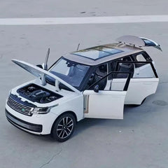 [TOY] 1:24 Land Rover 2022 Range Rover SV L460 White Model Car Die-Cast