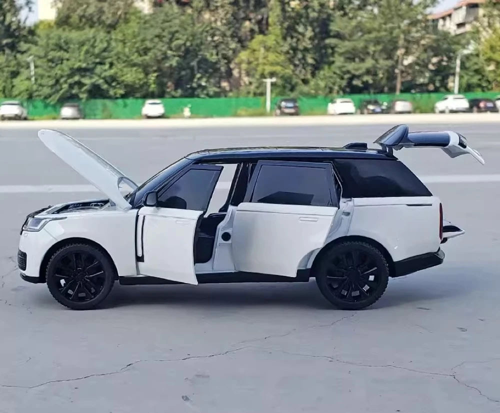 [TOY] 1:24 Land Rover 2022 Range Rover SV L460 blanc voiture miniature Die-Cast