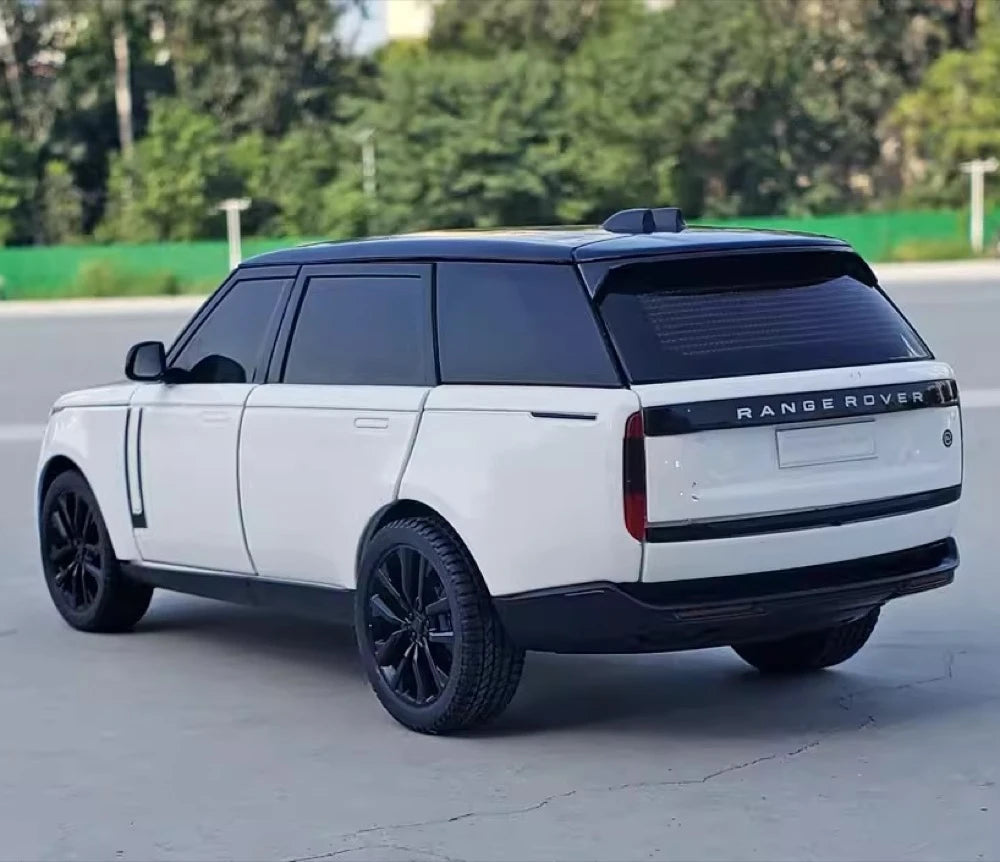 [TOY] 1:24 Land Rover 2022 Range Rover SV L460 White Model Car Die-Cast