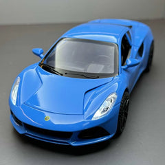 [TOY] 1:24 Lotus 2021 Emira Blue Model Car Die-Cast